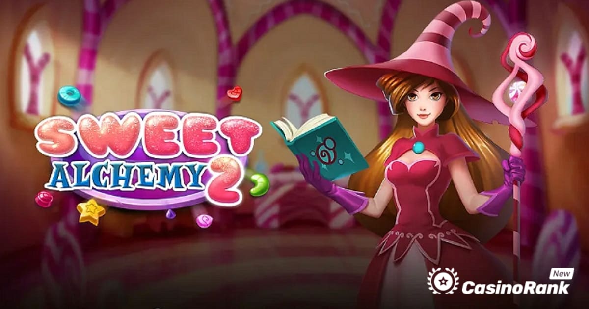 Play'n GO ra mắt trò chơi slot Sweet Alchemy 2