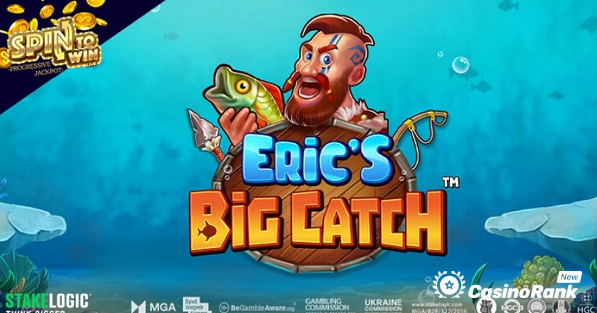 Stakelogic mời người chơi tham gia chuyến thám hiểm câu cá trong Eric's Big Catch