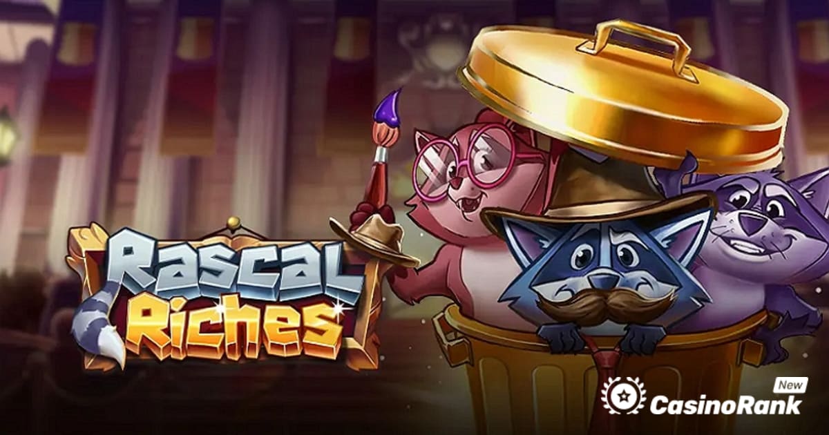 Play'n GO theo dõi ba con gấu trúc Rogue trong trò chơi Rascal Riches