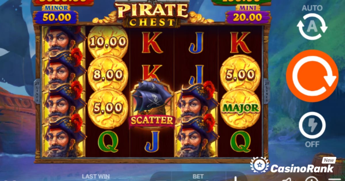 Săn kho báu Jackpot với Rương cướp biển của Playson: Giữ và giành chiến thắng