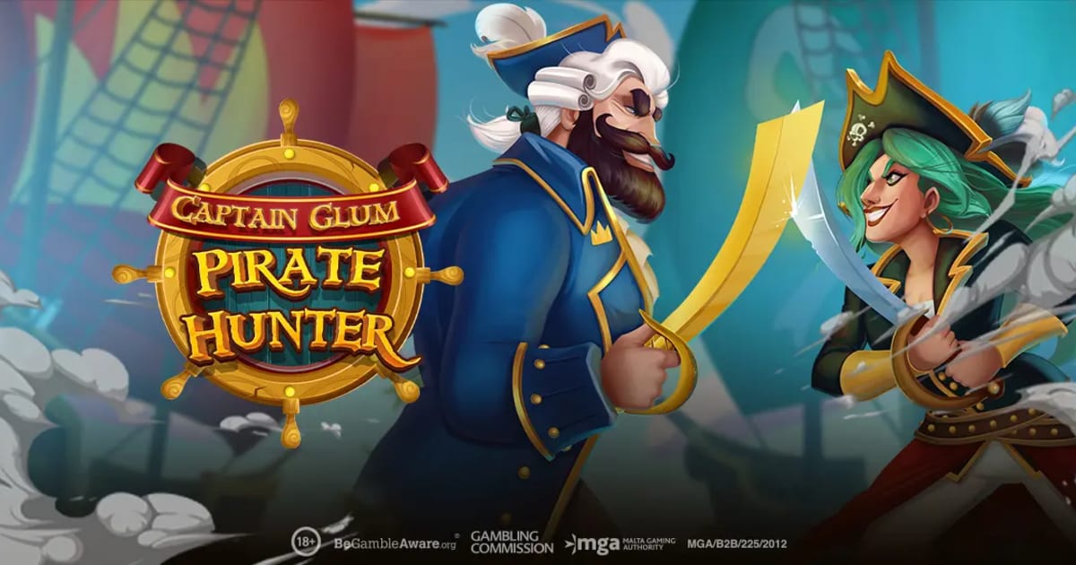 Play'n GO đưa người chơi tham gia cuộc chiến cướp tàu trong Captain Glum: Pirate Hunter